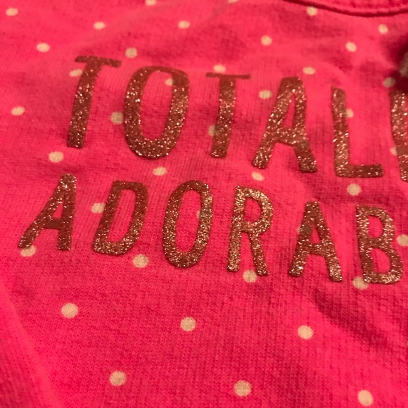 Carters 24M Totally Adorable Pink & Polka Dot - Picture 2 of 4